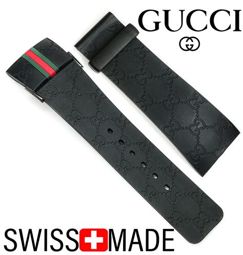 replacement gucci rubber watch bands|replacement Gucci shoulder strap.